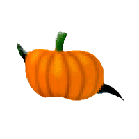 Eco Orange Pumpkin Eyepatch