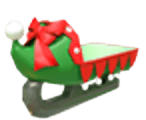 Festive Ice Skates