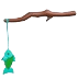 Fish on a Stick Chew Toy