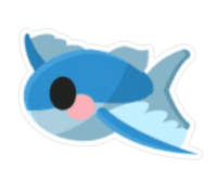 Flying Fish Sticker