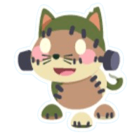 Frankenfeline Sticker