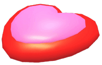 Heart Throwing Disc