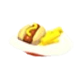 Hot Dog And Fries