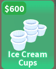 Ice Cream Cups