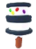 Ice Cream Sandwich Rattle