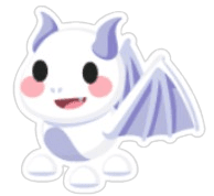 Lavender Dragon Sticker