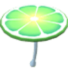 Lime Slice Propeller
