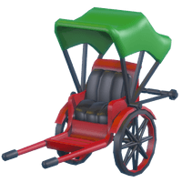 Lunar New Year Rickshaw Stroller