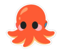 Octopus Sticker