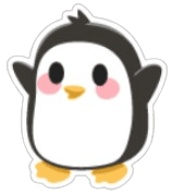 Penguin Sticker