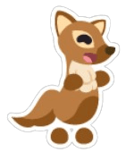 Pine Marten Sticker