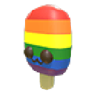 Rainbow Popsicle Friend