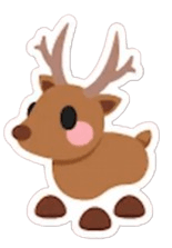 Reindeer Sticker