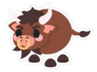 Rodeo Bull Sticker