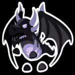 Shadow Dragon Animated Sticker