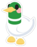 Silly Duck Sticker