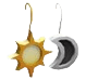 Sun & Moon Earrings
