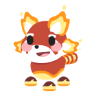 Toasty Red Panda Sticker