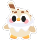 Vanilla Penguin Sticker