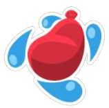 Water Balloon Sticker