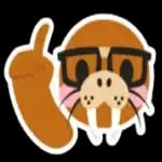 Well, Actually Walrus Sticker