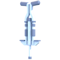 White Pogostick