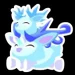 Winter Deer Family Sticker
