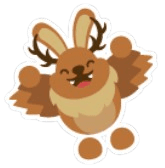 Wolpertinger Sticker