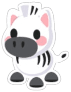 Zebra Sticker