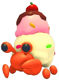 Ice Cream Hermit Crab