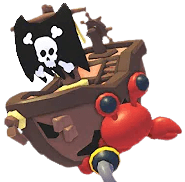 Pirate Hermit Crab